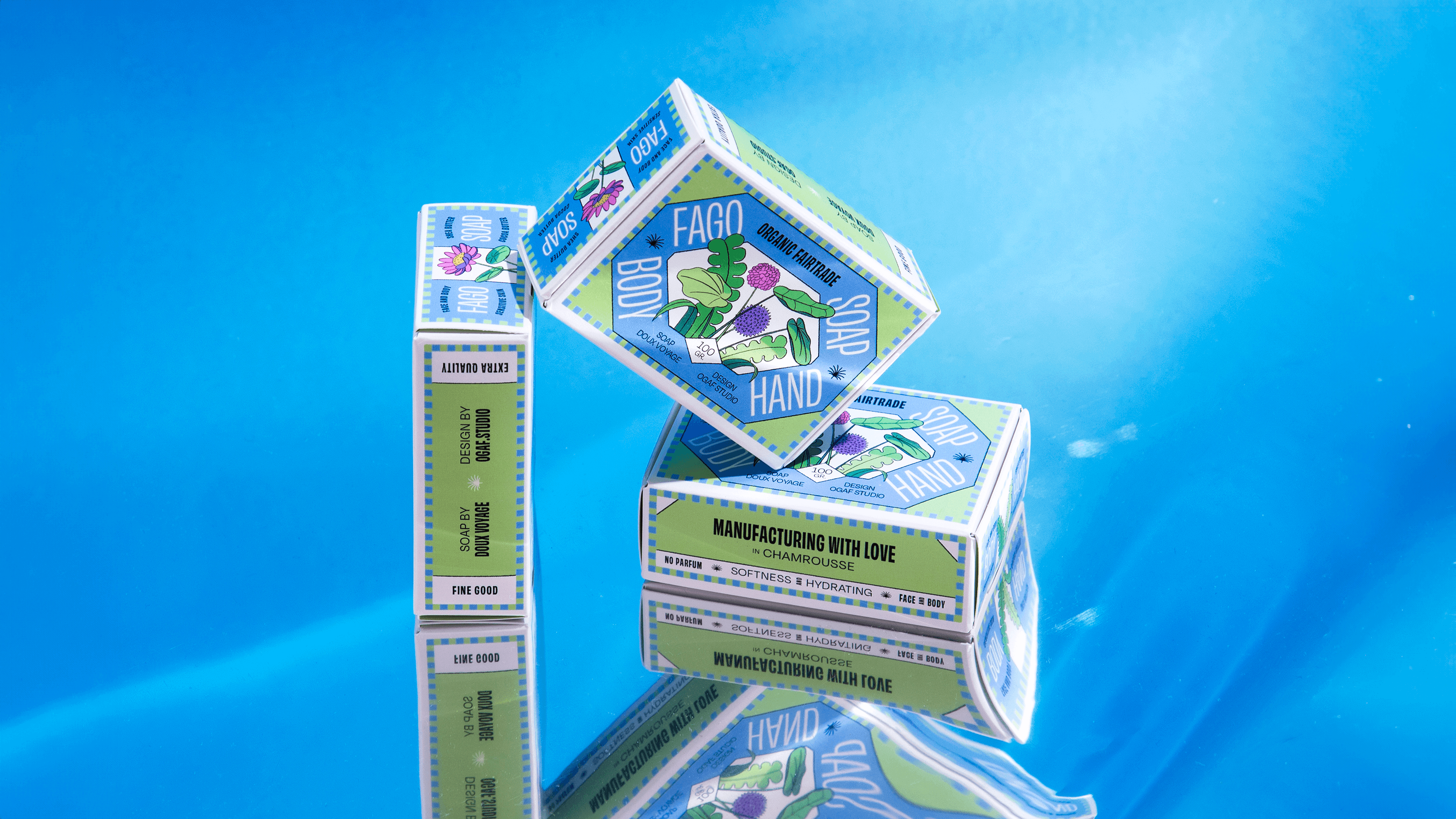 ogaf studio packaging savon graphisme illustration