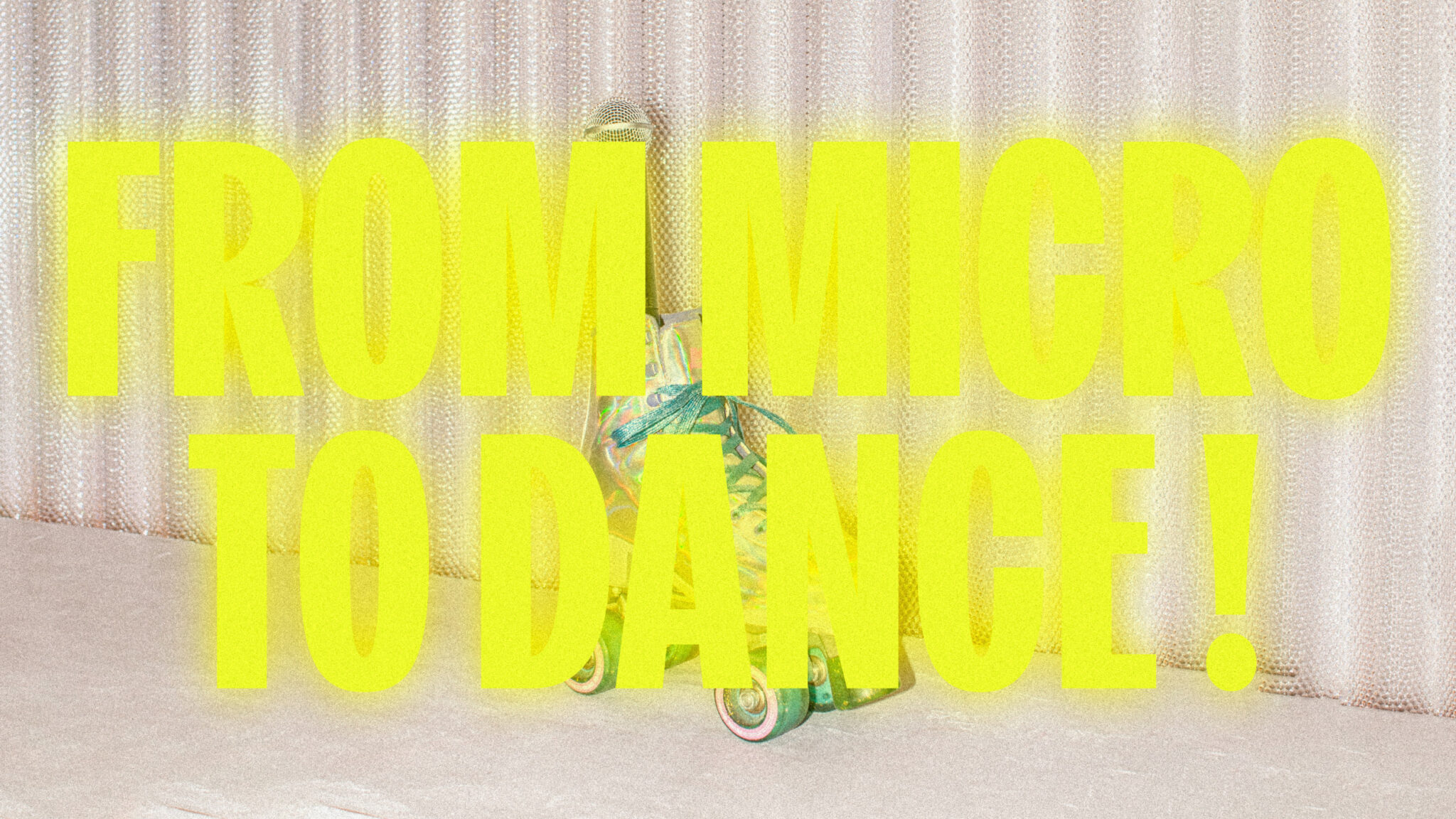 krakage from micro to dance typography graphic design